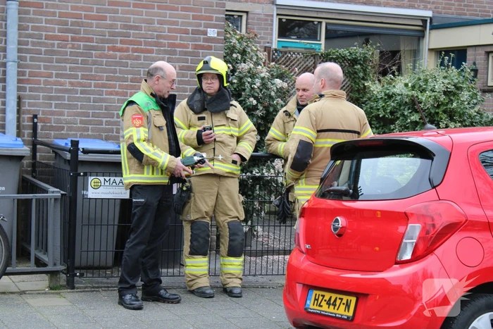 Brandweer verricht onderzoek wegens gaslucht