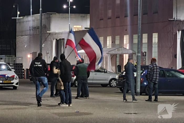 Boeren demonstreren bij Alphense gevangenis
