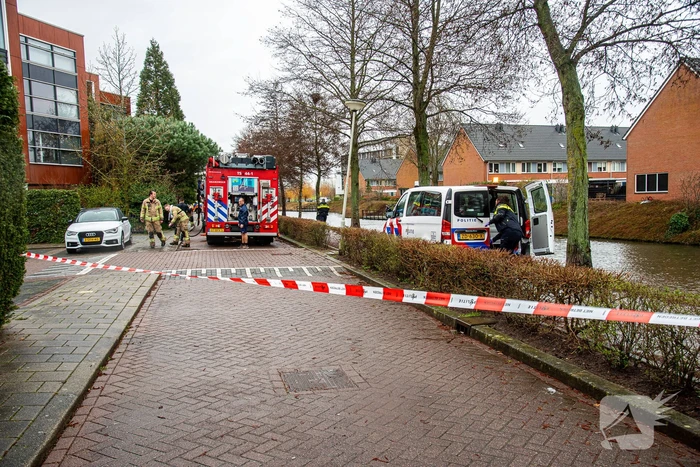 Melding fiets in sloot blijkt tentje