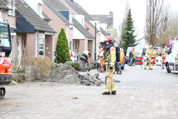 Gaslekkage ontstaan na werkzaamheden