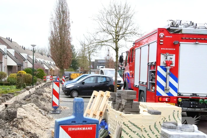 Gaslekkage ontstaan na werkzaamheden