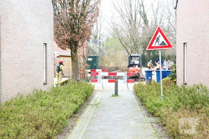 Gaslekkage ontstaan na werkzaamheden
