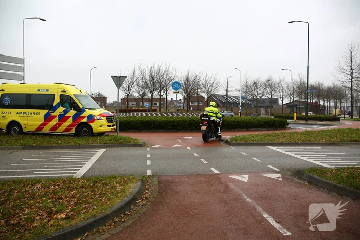 Fietser gewond bij aanrijding met auto