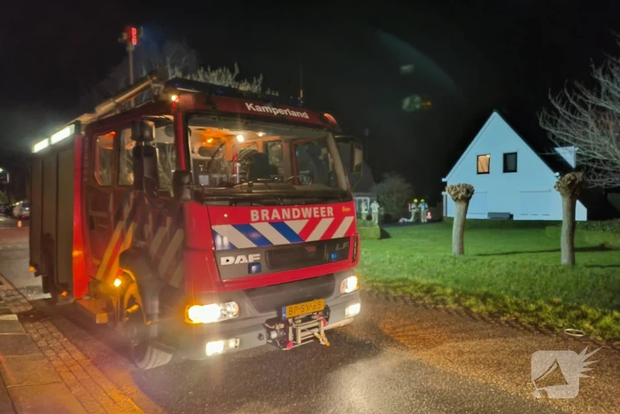 Brand in woning snel geblust