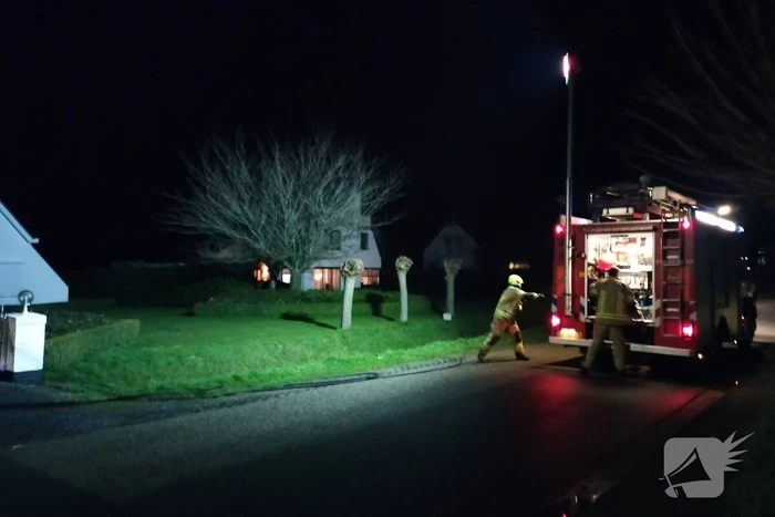Brand in woning snel geblust