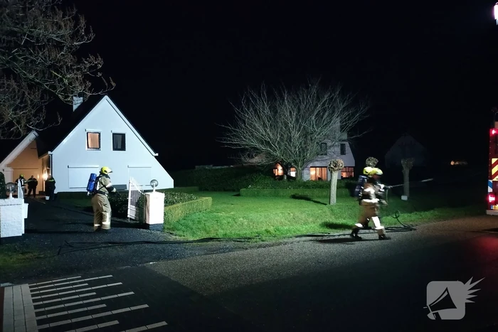 Brand in woning snel geblust