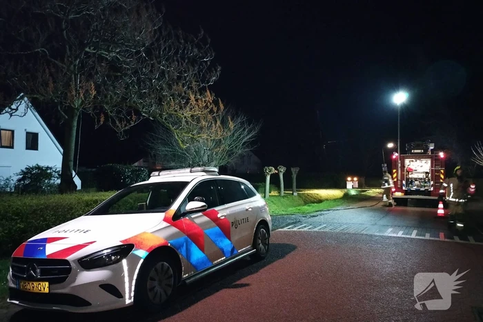 Brand in woning snel geblust