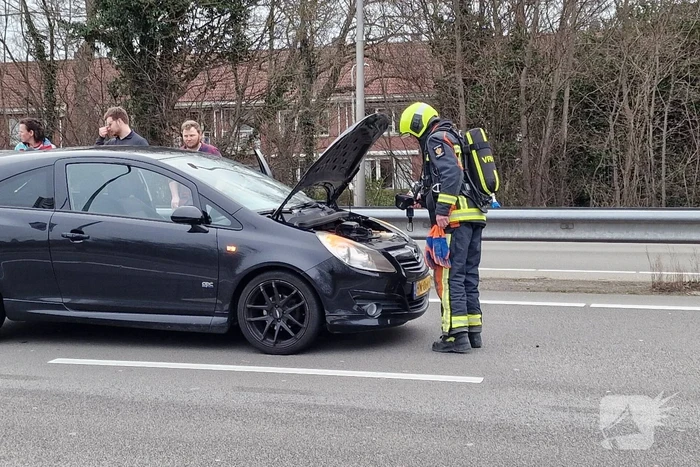 Veel schade bij kop-staartbotsing