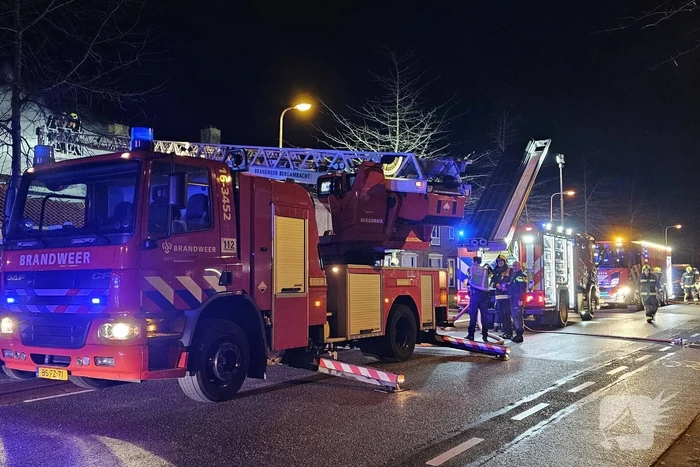 Veel schade bij brand in woning