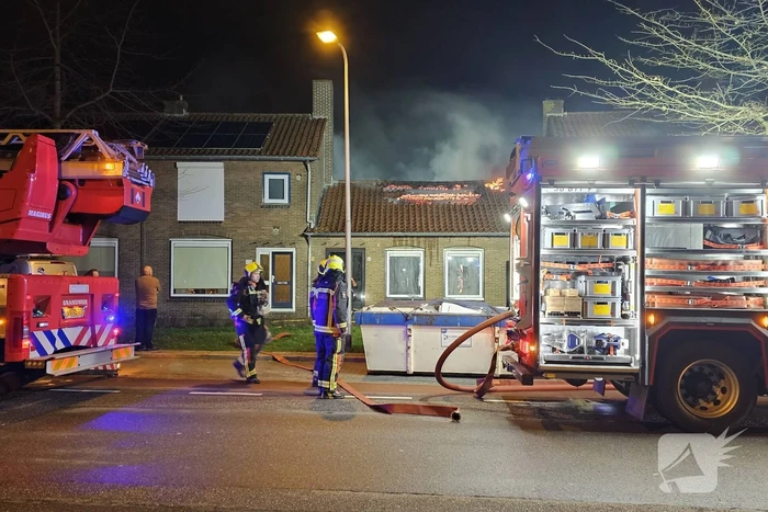 Veel schade bij brand in woning