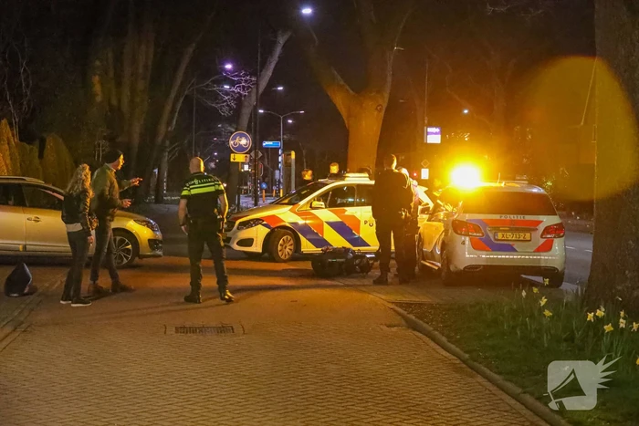Politieachtervolging eindigt na botsing