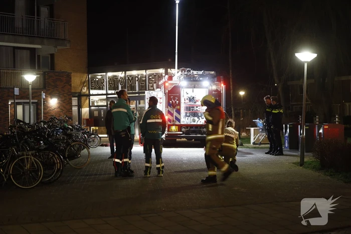 Brand in flatgebouw snel onder controle