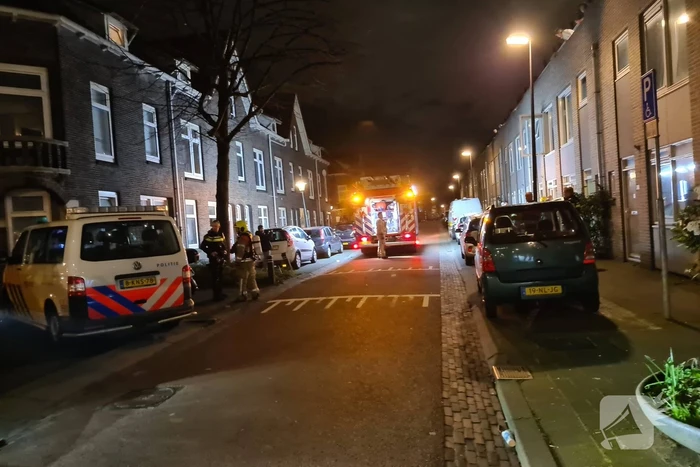 Brand in keuken van woning