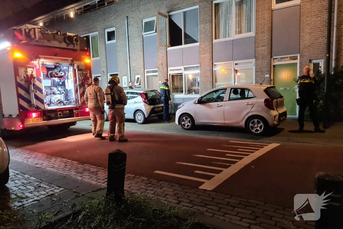 Brand in keuken van woning