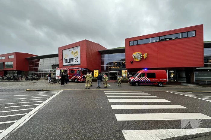 Brandweerthema bij kleuterbioscoop