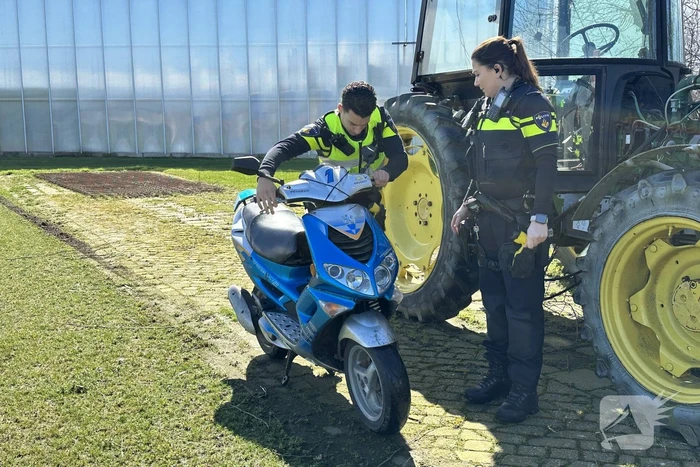 Scooterrijder opgepakt na achtervolging