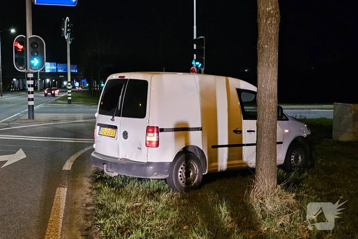 Kop-staartbotsing tussen twee voertuigen