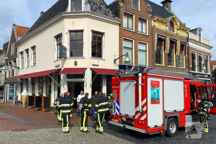 Brand in cafetaria