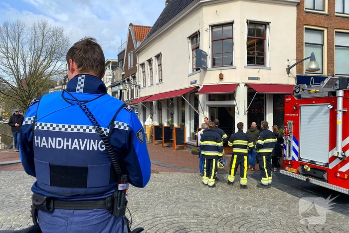 Brand in cafetaria