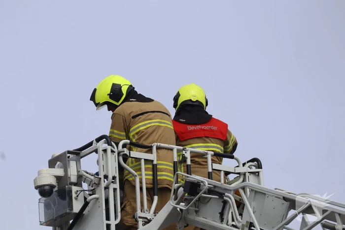Brand tijdens verbouwing supermarkt