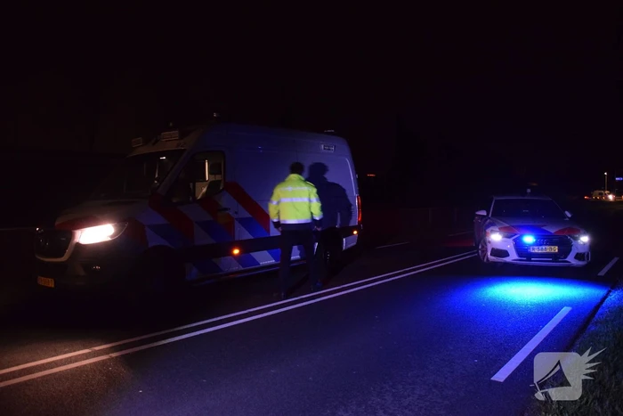 Achtervolging eindigt met botsing