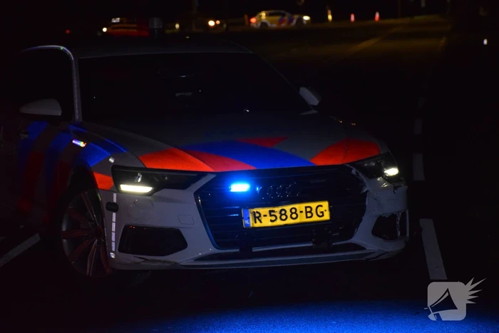 Achtervolging eindigt met botsing