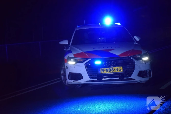 Achtervolging eindigt met botsing