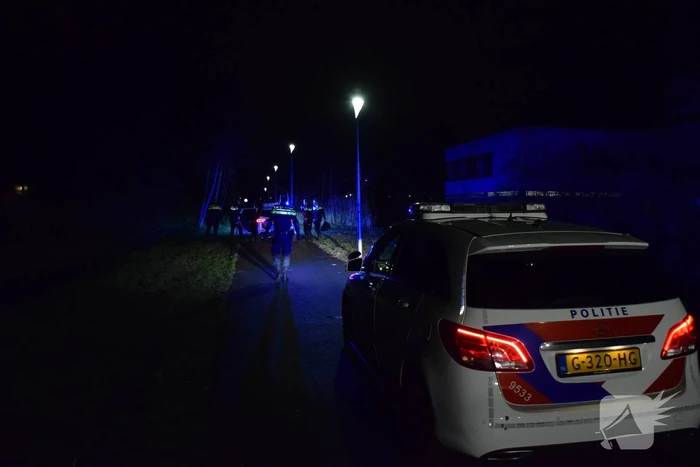 Achtervolging eindigt met botsing