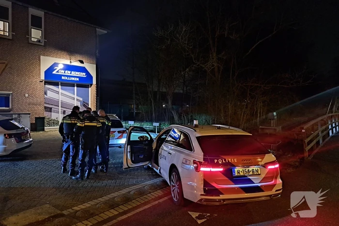 Achtervolging eindigt met botsing