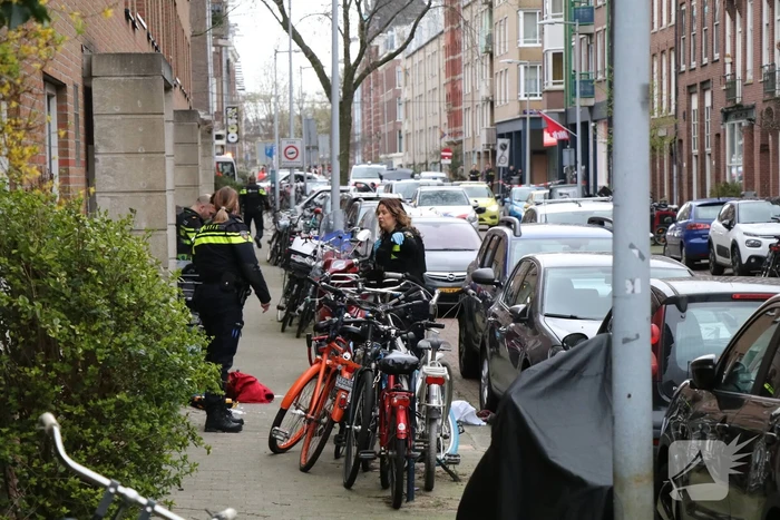Vrouw in trapportiek doodgeschoten