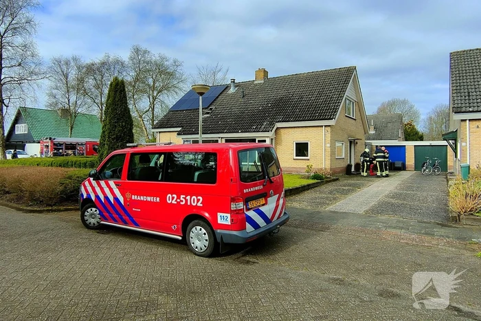 Kat beademd na felle brand