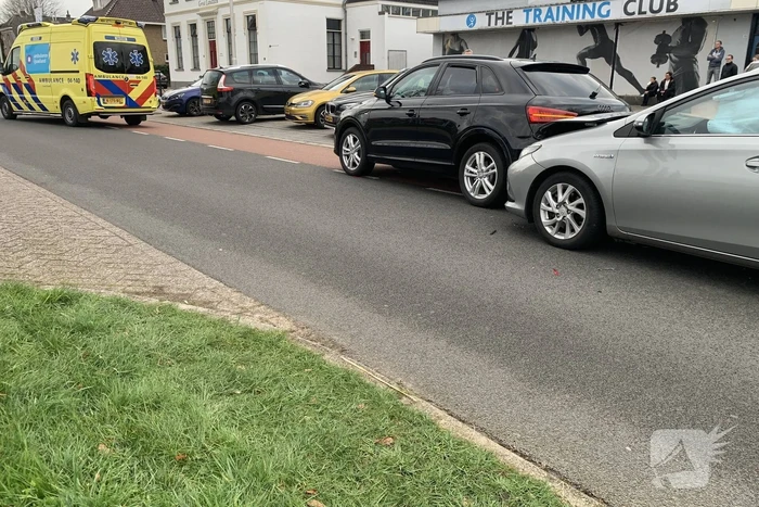 Gewonde bij kop-staartbotsing