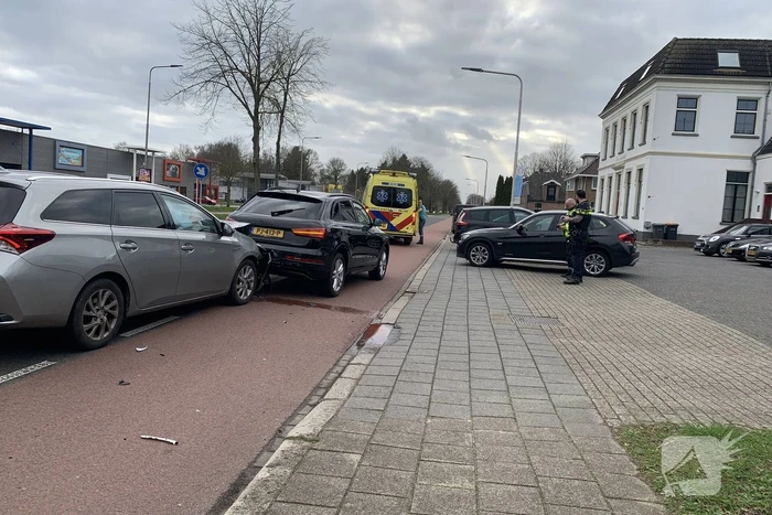 Gewonde bij kop-staartbotsing