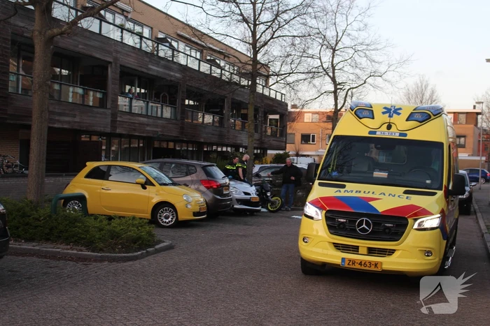 Flinke schade na aanrijding tussen auto en motor