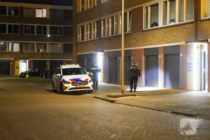 Flatwoning meerdere malen beschoten