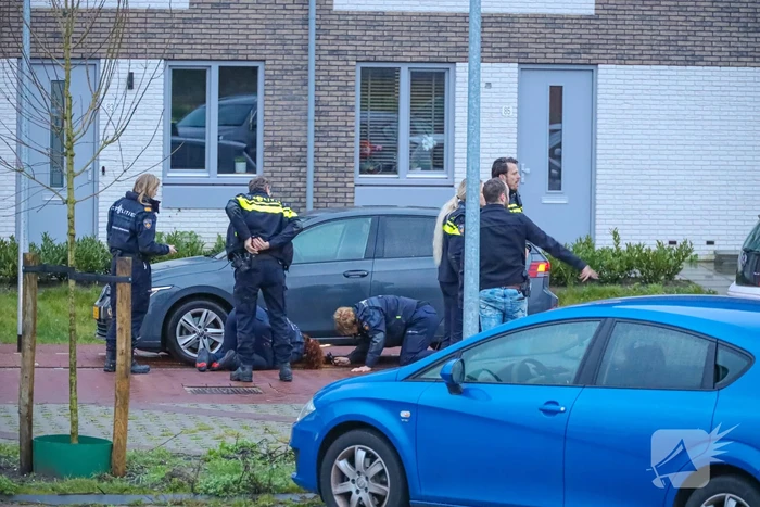 Schoten gelost bij straatroof