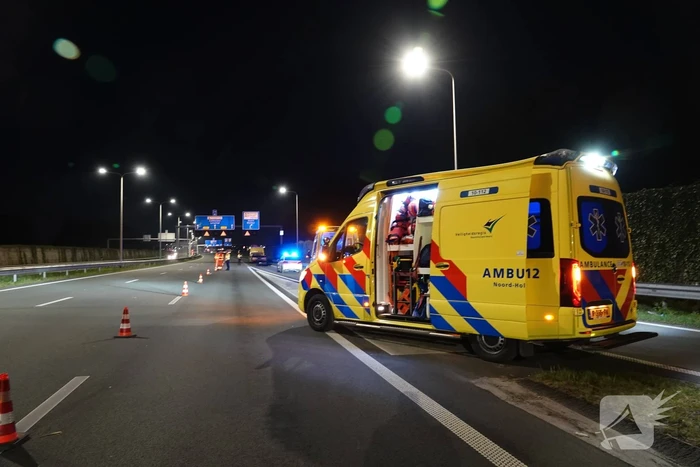 Motorrijder overleden bij ernstig ongeluk