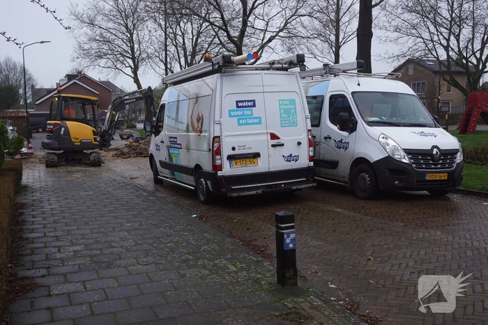 Bewoners zonder water door nachtelijke waterleidingbreuk
