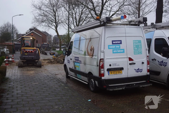 Bewoners zonder water door nachtelijke waterleidingbreuk