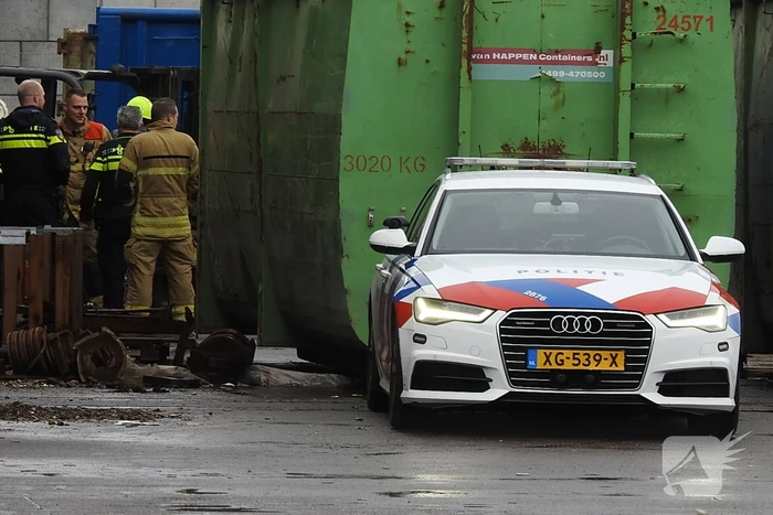 Persoon gewond bij incident met container