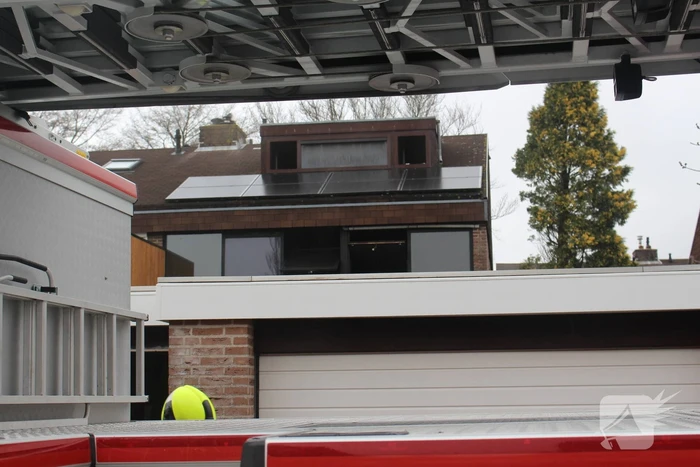 Veel rookontwikkeling bij hevige woningbrand