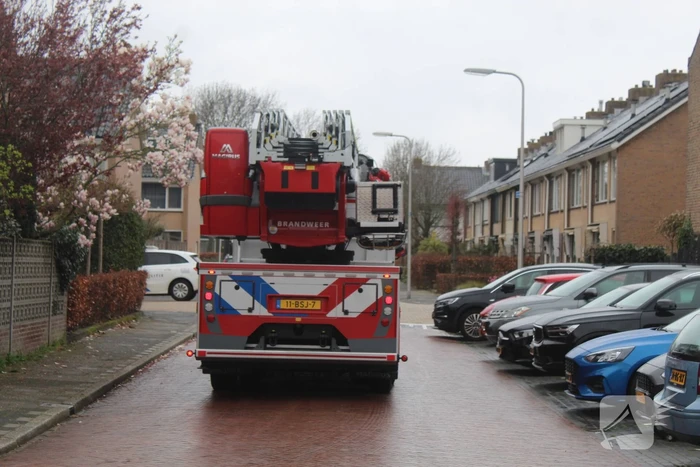 Veel rookontwikkeling bij hevige woningbrand