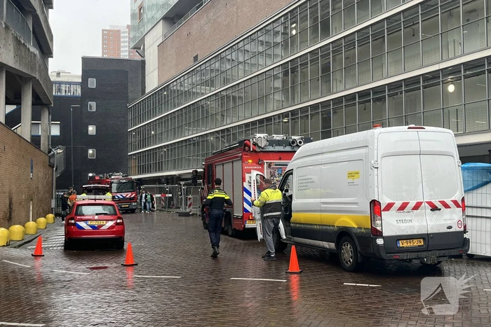 Winkels ontruimd wegens grote waterlekkage