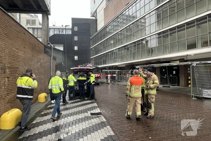 Winkels ontruimd wegens grote waterlekkage