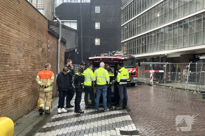 Winkels ontruimd wegens grote waterlekkage