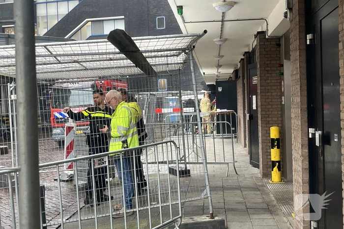 Winkels ontruimd wegens grote waterlekkage