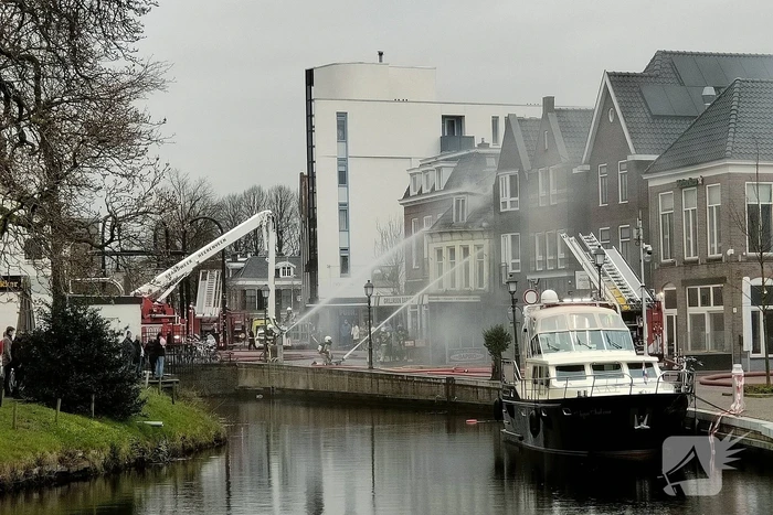 NL-Alert vanwege zeer grote brand in woning