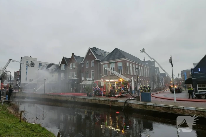 NL-Alert vanwege zeer grote brand in woning