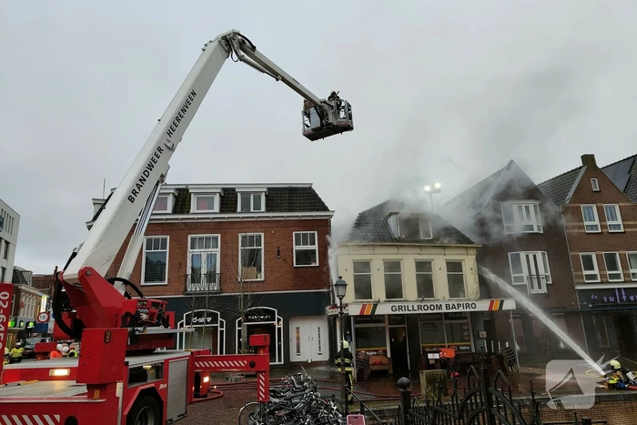 NL-Alert vanwege zeer grote brand in woning