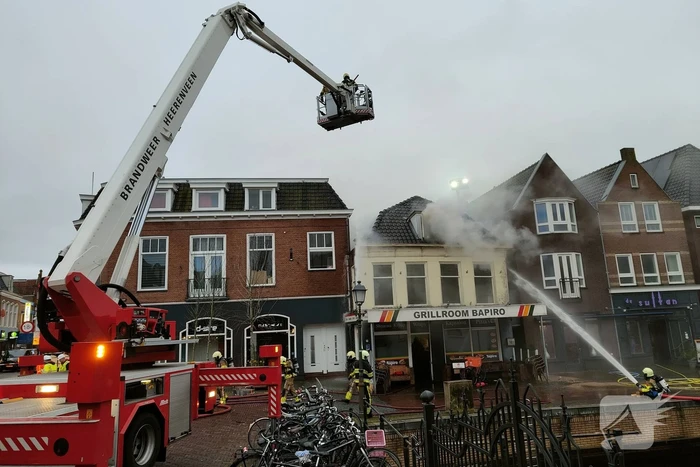 NL-Alert vanwege zeer grote brand in woning
